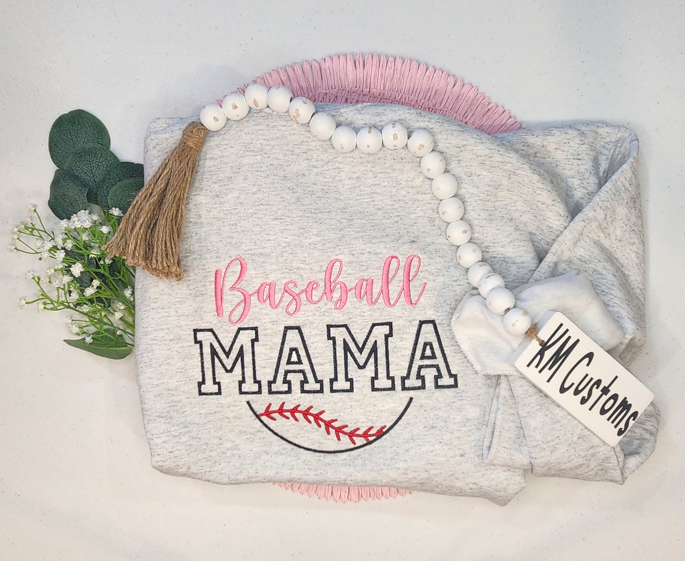 Baseball Mama Crewneck Sweatshrit