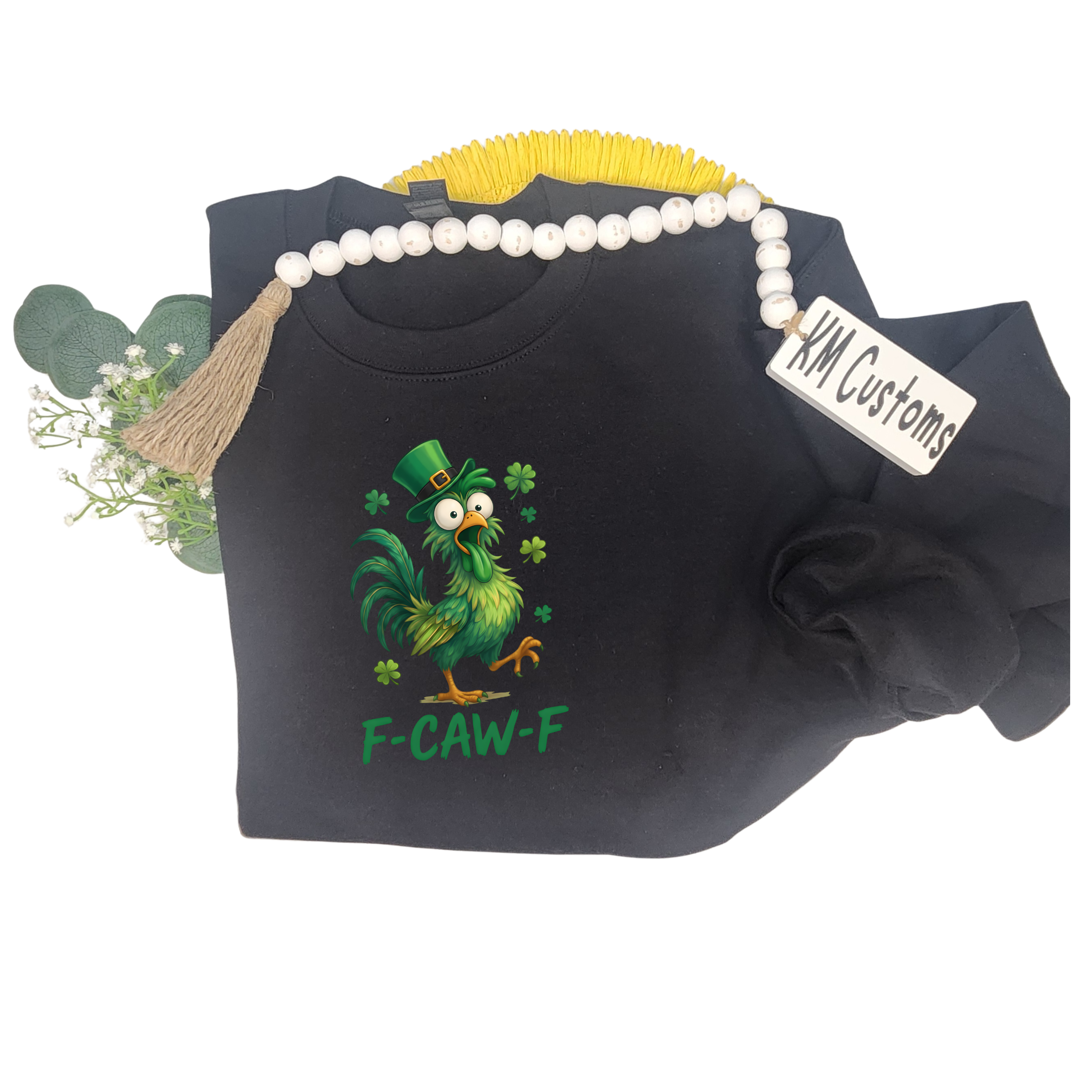 St. Patrick's Day F-CAW-F Crewneck Sweatshirt