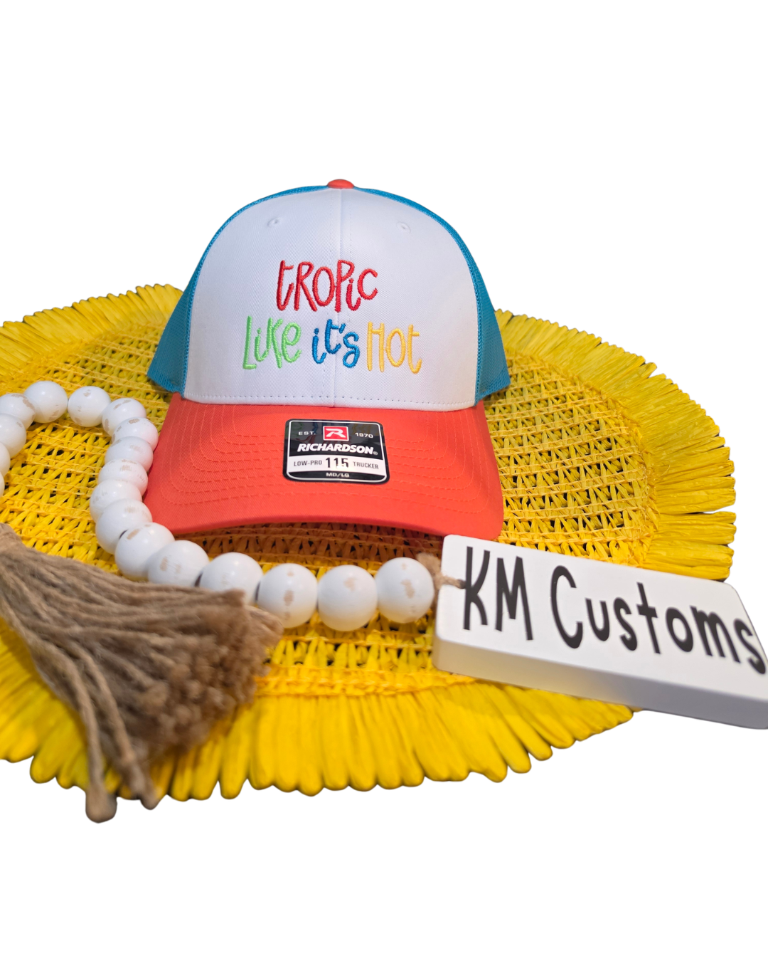 Richardson 115 "Tropic Like It's Hot" Multi-Color Trucker Hat