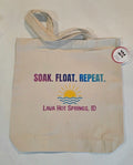 Lava Hot Springs Canvas Tote - Large