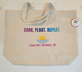 Lava Hot Springs Canvas Tote Jumbo