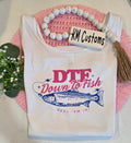 Down To Fish (DTF) Cheeky Graphic Tank Top
