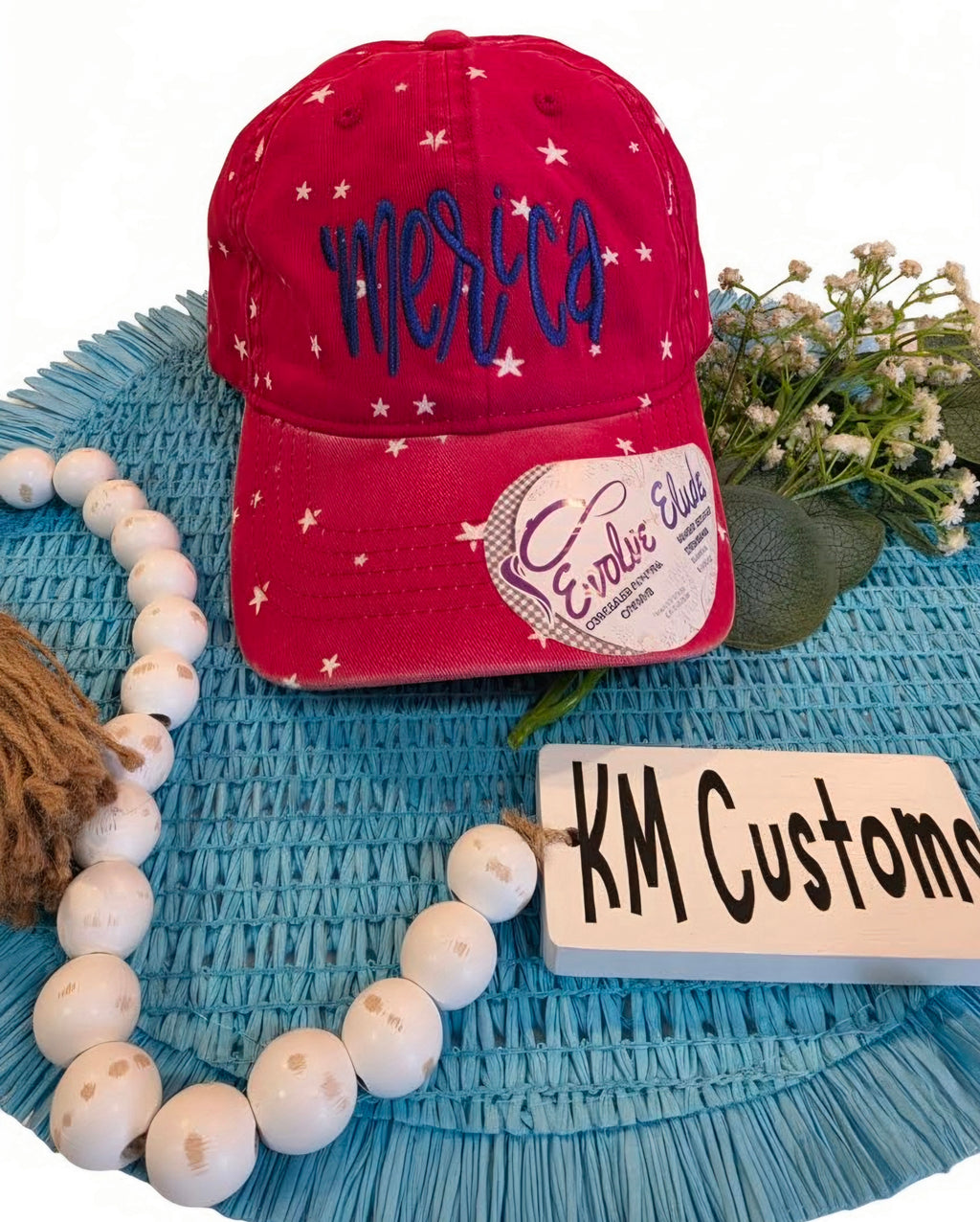 'Merica Comfort-Fit Ponytail Hat