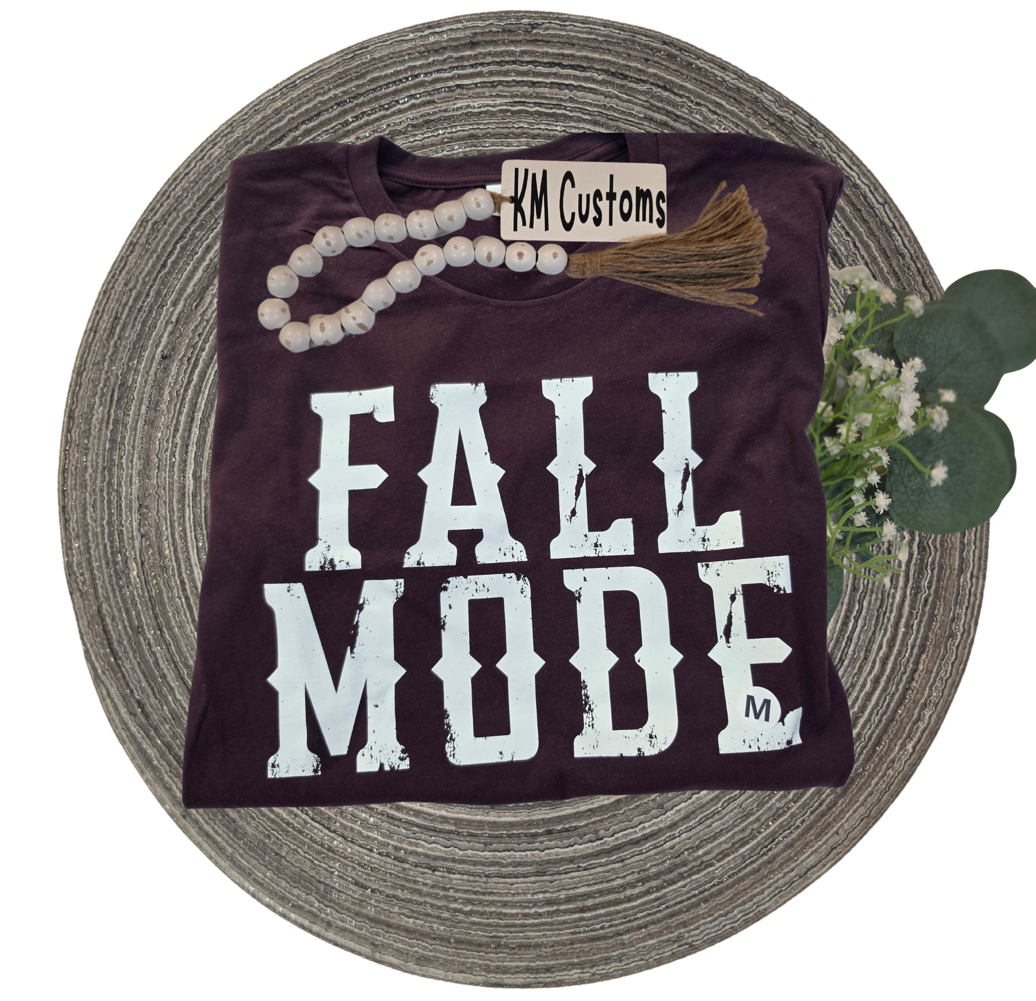 Fall Mode Western Distressed Tee