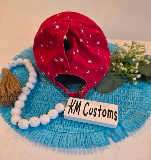 'Merica Comfort-Fit Ponytail Hat