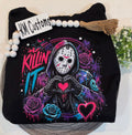 "Killin' It" Slasher Heart Neon Graphic Hoodie